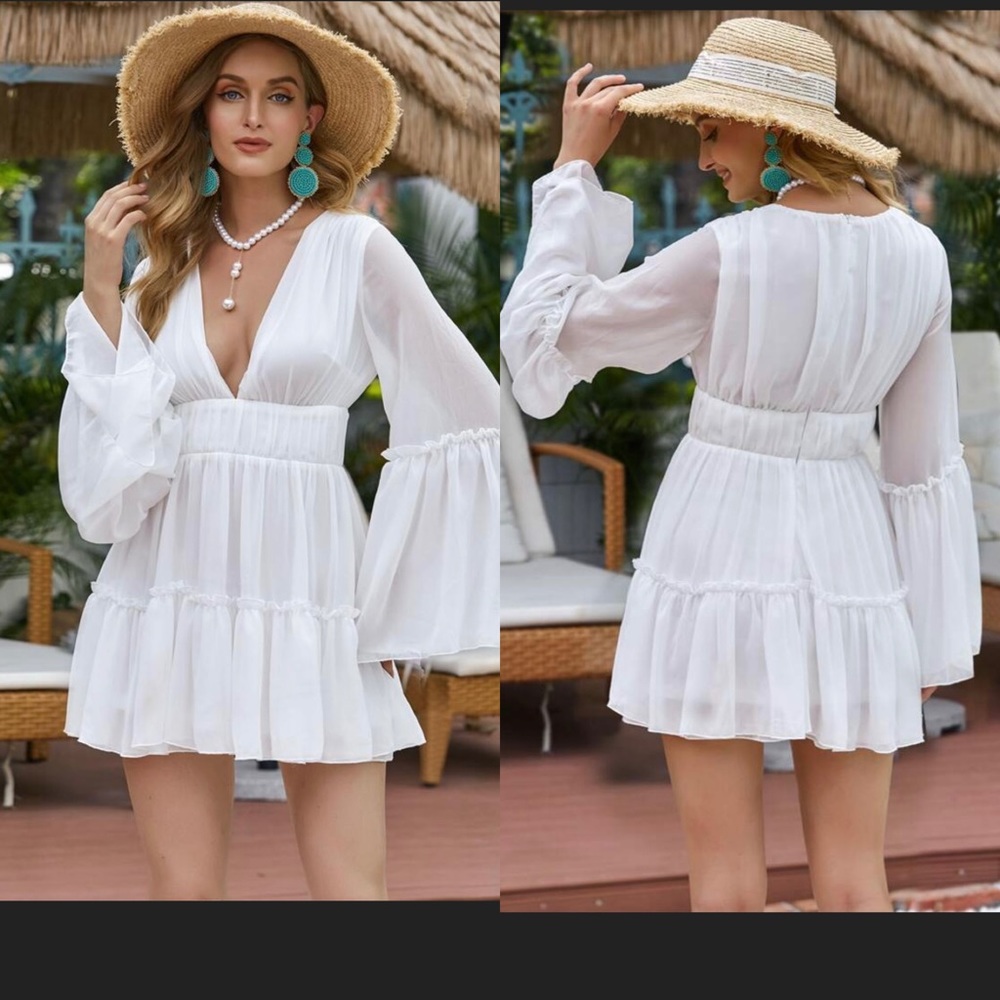 White Mini Dress